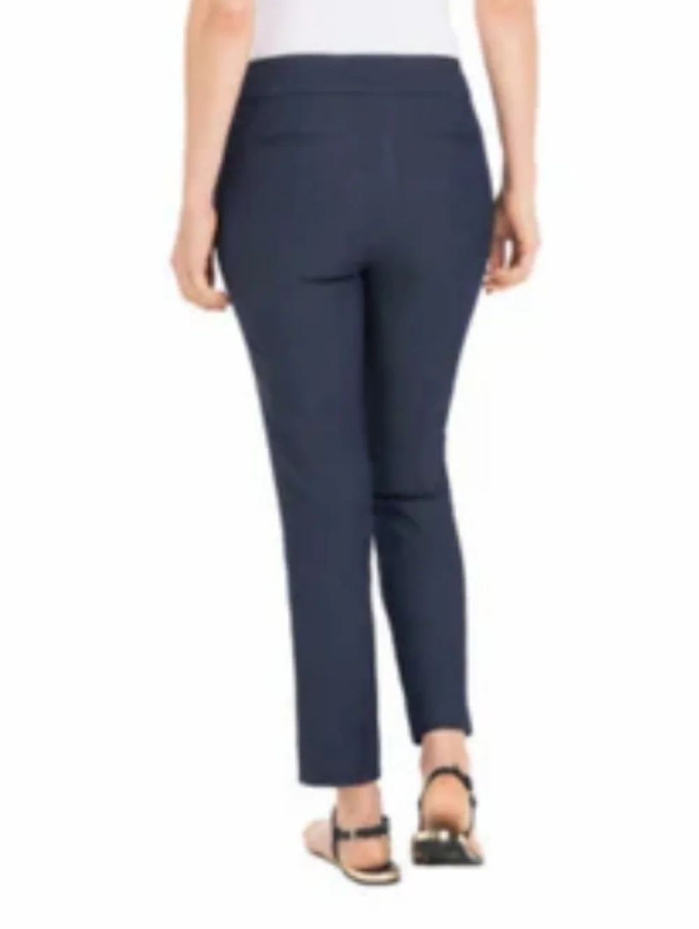 Hilary Radley Pull On Ankle Pants - Picture 2 of 5